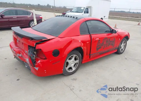 2001 Ford Mustang из США, поврежденный, VIN 1FAFP40491F227501